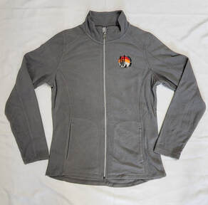 women's full zip microfleece