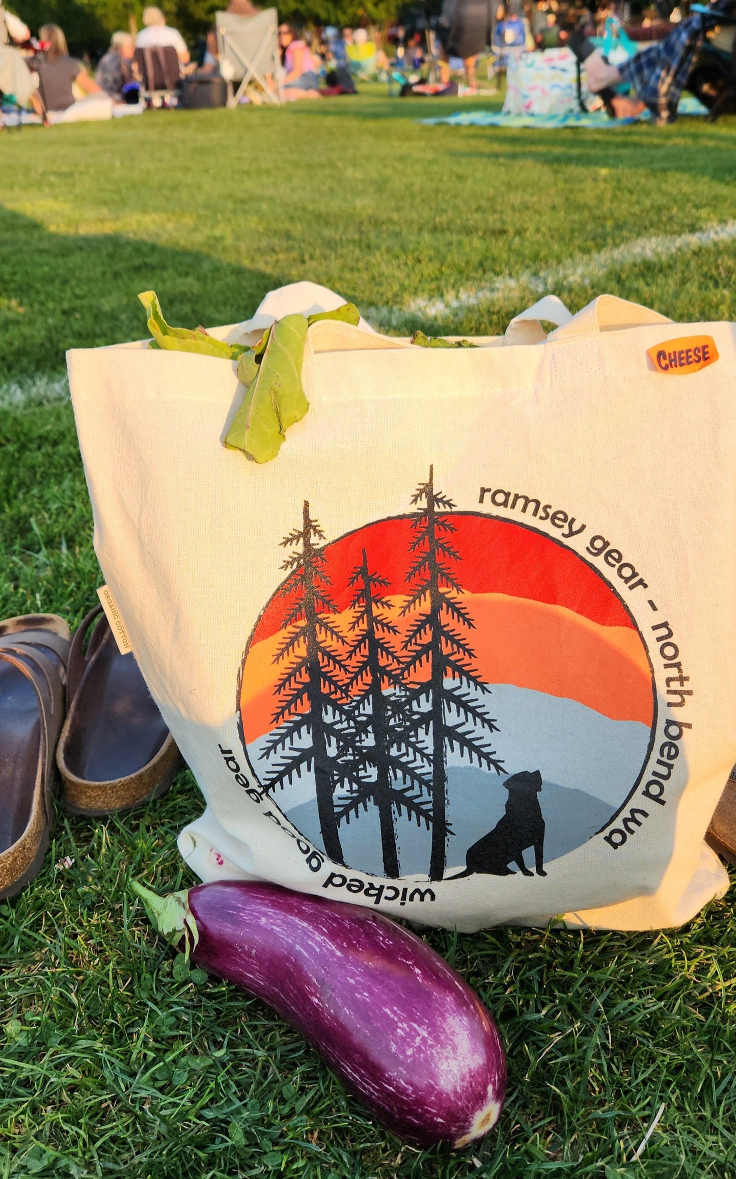 organic cotton canvas tote