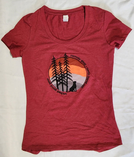 t-shirt - women's scoop neck