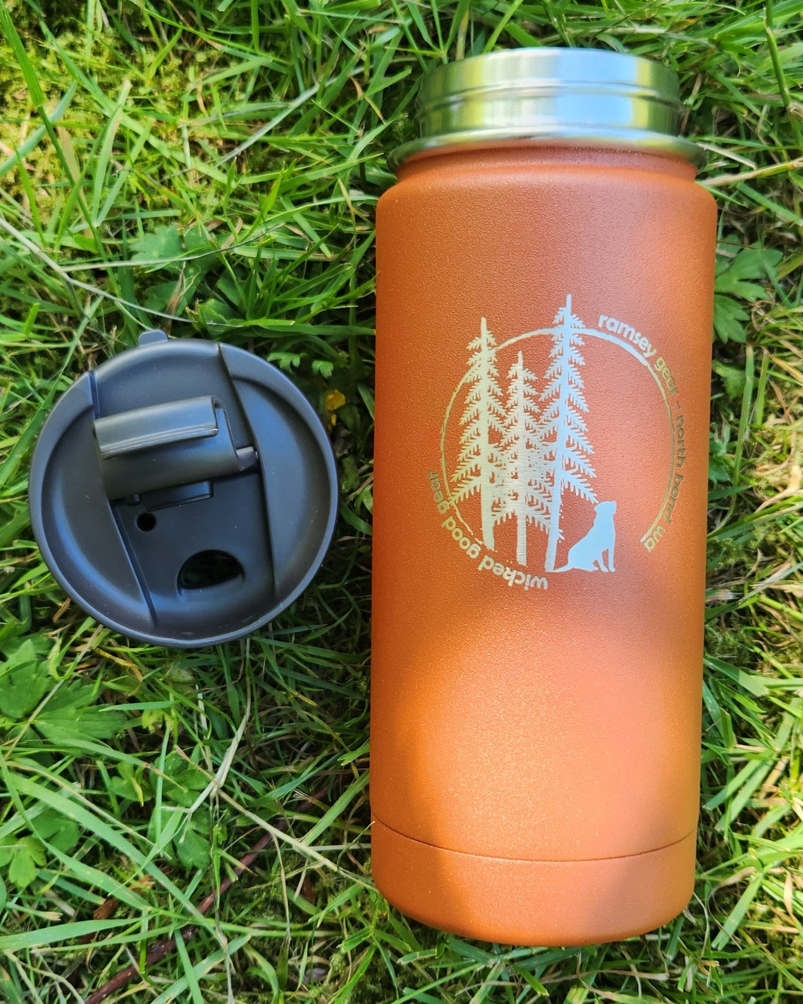 16oz Earthwell® Roaster™ Wide Mouth Vacuum Insulated Bottle