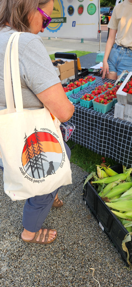 organic cotton canvas tote