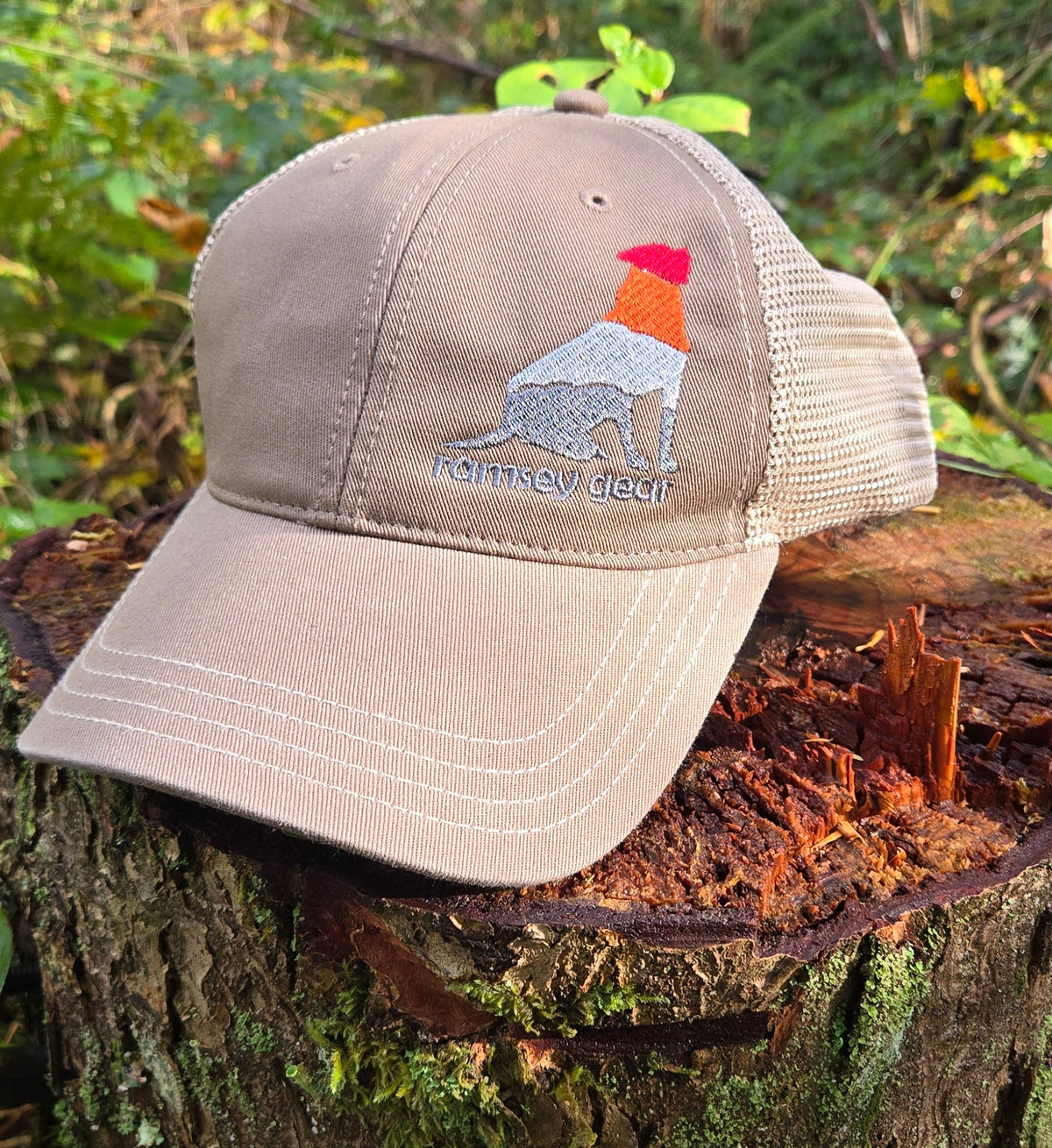 Riley's trucker hat